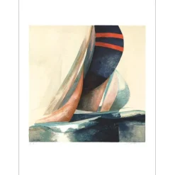 GAVEAU Claude - Lithographie originale "La gauge" 76x55cm