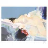 GELIS Daniel - Lithographie originale "Femme endormie"  45x56cm