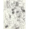GEN PAUL - Dessin original au crayon "Monsieur à grossi !" 42x29cm - 1972
