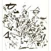 GEN PAUL - Dessin original à l'encre "Don Quichotte et Sancho" 52x41cm