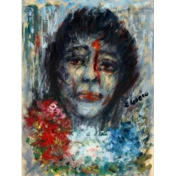 GOERG Edouard  - Dessin original "Portrait" 37x27cm