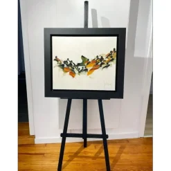 GUILLEMARD Dominique - Huile sur Toile "Les musiciens, Moderato" 54x65cm (15F)