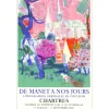 GUIRAMAND Paul - Lithographie "Exposition Chambre de commerce, Chartres" 78x52cm - 1963