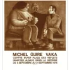 GUIRÉ-VAKA Michel - Lithographie "Exposition Centre BUREF" 59x53cm - 1976