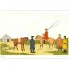 HADDELSEY Vincent - Lithographie originale "La Mongolie" 37x54 cm - 1985 - Signée et Numérotée