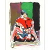 HASCH Victor - Lithographie originale "L'Espagnole" 38x28cm