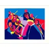 HASCH Victor - Lithographie originale "L'orchestre" 56x76cm