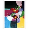 HASCH Victor - Lithographie "Le Bouquet de fleurs" 76x56cm