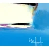 HASCH Victor - Peinture à l'acrylique sur papier "Marine Cannes" 49x64cm - 1986
