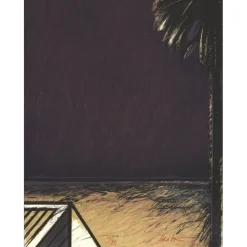HASTAIRE Claude - Lithographie originale "Composition III" 65x50cm