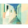 HEMERET Claude - Lithographie originale "La Grèce" 57x80cm