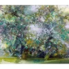 HILAIRE Camille - Aquarelle originale "Matin en Normandie, Le verger" 34x42cm