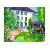 HILAIRE Camille - Lithographie originale "Le Manoir du Mad" 56x76cm