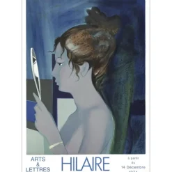 HILAIRE Camille - Lithographie "Exposition, Galerie Arts et lettres, Nancy" 76x54cm - 1974