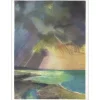HILAIRE Camille - Lithographie originale "Coucher de Soleil sur la Mer" - 76x56cm