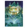 HILAIRE Camille - Lithographie originale "Côte d'Azur, Monaco" 50x37cm