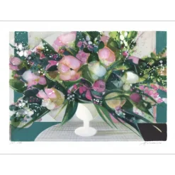 HILAIRE Camille - Lithographie originale "Bouquet XIV" 56x76cm