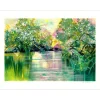 HILAIRE Camille - Lithographie originale "Reflets d'Automne" 56x76cm