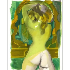 HILAIRE Camille - Lithographie originale "Femmes, Nora" 38x29cm -1972