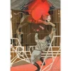 HILAIRE Camille - Lithographie originale "Le cirque, la cage aux lions" 53x37cm
