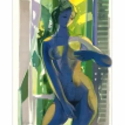 HILAIRE Camille - Lithographie originale "Femmes, La chaste Suzanne" 38x29cm -1972
