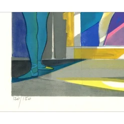 HILAIRE Camille - Lithographie originale "Ballerines, la danse" 56x75cm