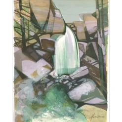 HILAIRE Camille - Ouvrage "Où passent nos rivières" 20 lithographies originales signées