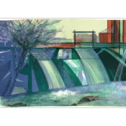 HILAIRE Camille - Ouvrage "Où passent nos rivières" 20 lithographies originales signées