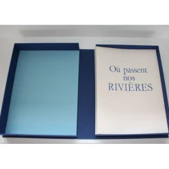 HILAIRE Camille - Ouvrage "Où passent nos rivières" 20 lithographies originales signées