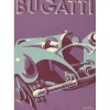 HUNZIKER Gerold (Gérold) - Lithographie "BUGATTI" 64x50cm - 1932