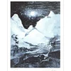 JACUS Jean Théobald - Lithographie "Les montagnes" 32x25cm - 1971