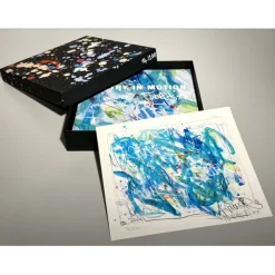 JONONE - Coffret "Poetry in Motion" (Peinture + sérigraphie rehaussée (unique) signée + ouvrage)