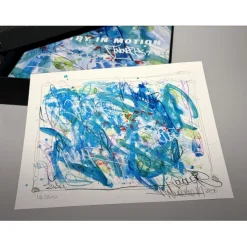 JONONE - Coffret "Poetry in Motion" (Peinture + sérigraphie rehaussée (unique) signée + ouvrage)