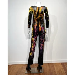 JONONE - Peinture à l'acrylique sur vêtements "A Wild Time" 160x50x40cm - 2017