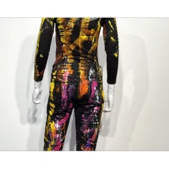 JONONE - Peinture à l'acrylique sur vêtements "A Wild Time" 160x50x40cm - 2017