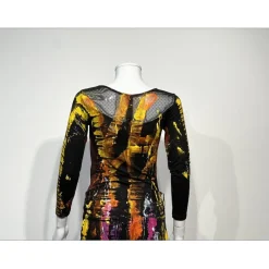 JONONE - Peinture à l'acrylique sur vêtements "A Wild Time" 160x50x40cm - 2017