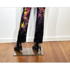 JONONE - Peinture à l'acrylique sur vêtements "A Wild Time" 160x50x40cm - 2017