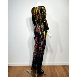 JONONE - Peinture à l'acrylique sur vêtements "A Wild Time" 160x50x40cm - 2017