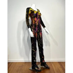 JONONE - Peinture à l'acrylique sur vêtements "A Wild Time" 160x50x40cm - 2017