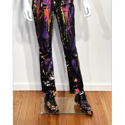 JONONE - Peinture à l'acrylique sur vêtements "A Wild Time" 160x50x40cm - 2017