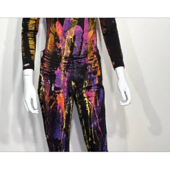 JONONE - Peinture à l'acrylique sur vêtements "A Wild Time" 160x50x40cm - 2017
