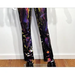 JONONE - Peinture à l'acrylique sur vêtements "A Wild Time" 160x50x40cm - 2017