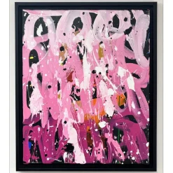 JONONE - Peinture originale à l'acrylique sur toile "untitled 01" 46x38cm - 2024