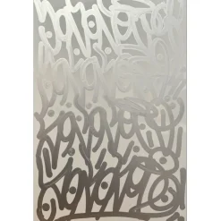 JONONE - Peinture originale "Composition chrome" 60x40cm - 2021