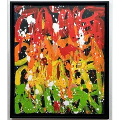 JONONE - Peinture originale à l'acrylique sur toile "untitled 04" 55x46cm - 2024