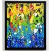 JONONE - Peinture originale à l'acrylique sur toile "untitled 03" 46x38cm - 2024