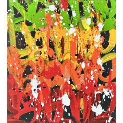 JONONE - Peinture originale à l'acrylique sur toile "untitled 04" 55x46cm - 2024