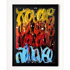JONONE - Peinture originale à l'acrylique "Composition 2" 75x53cm - 2024