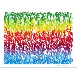 JONONE - Sérigraphie originale "Kakao Talk" 75x105cm - 2021