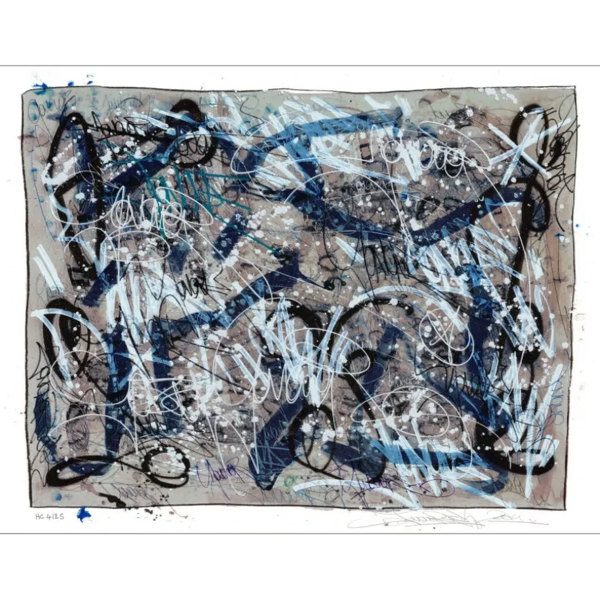 JONONE - Sérigraphie originale "They Dont Know" 56x76cm - 2019